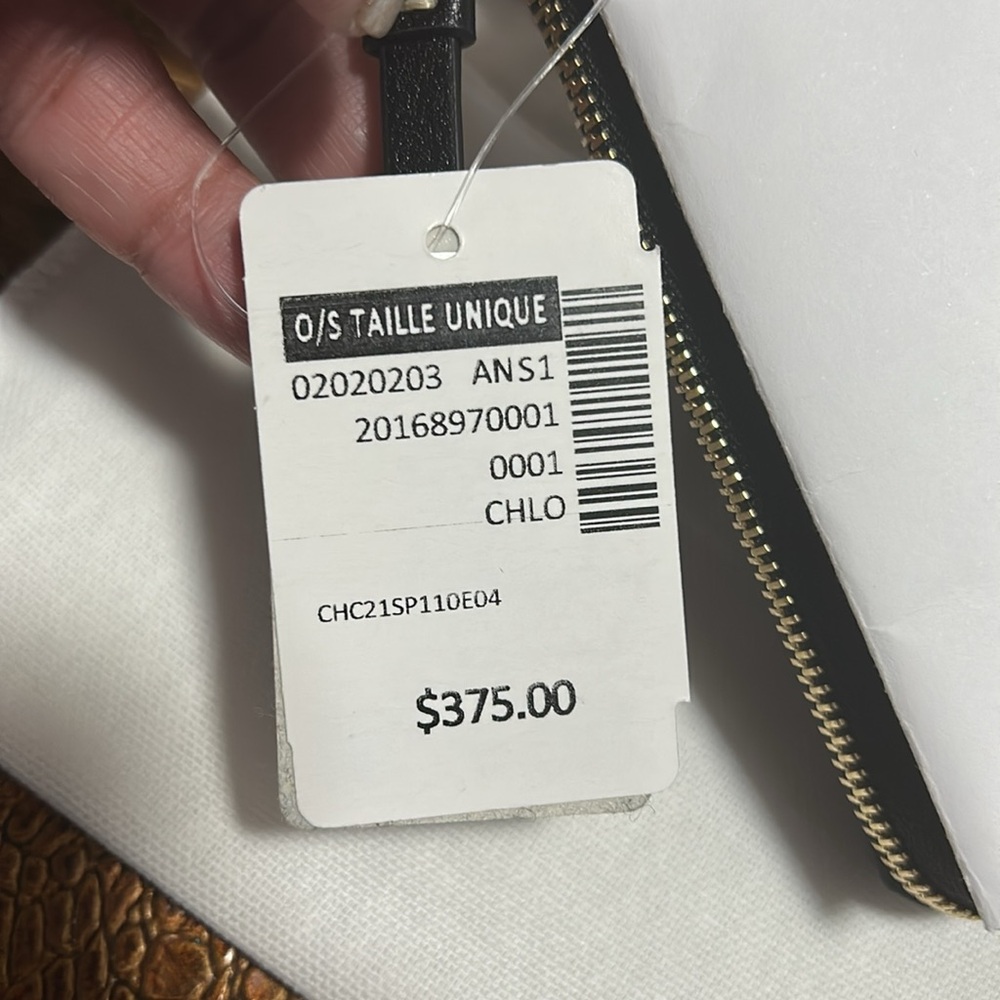 Sold❤️BNWT Chloé Black Leather Card Holder - Picture 8 of 8